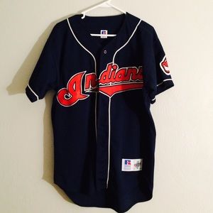 Russell Athletic Cleveland Indians Baseball Jersey