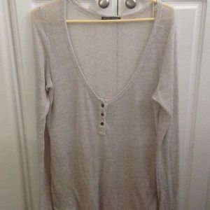 Beige brandy Melville sweater