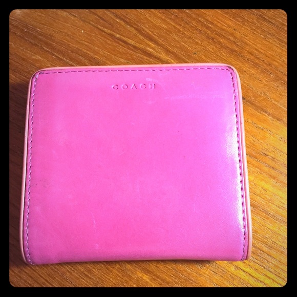 Coach Clutches & Wallets - Fuschia Coach wallet!