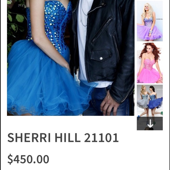 SHERRI HILL PROM DRESS - Picture 2 of 4