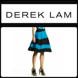 Knee-Length Skirt, Striped