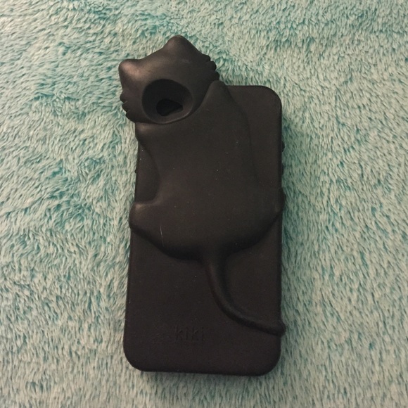 Black cat iPhone 4/4s case