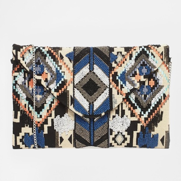 New Look Clutches & Wallets - New Look Zulu Embellished Clutch