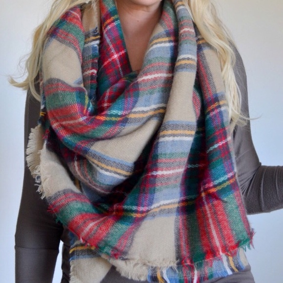 ❄️🏂Plaid Blanket Scarf❄️🏂