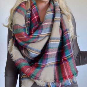 ❄️🏂Plaid Blanket Scarf❄️🏂