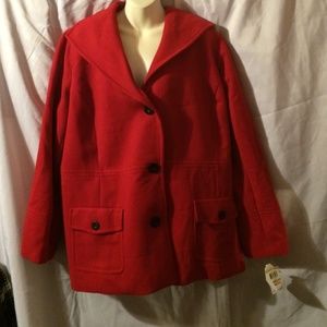 Red coat