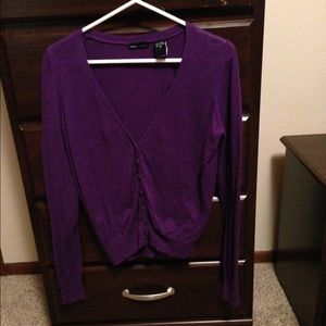 Victoria's Secret Purple cardigan