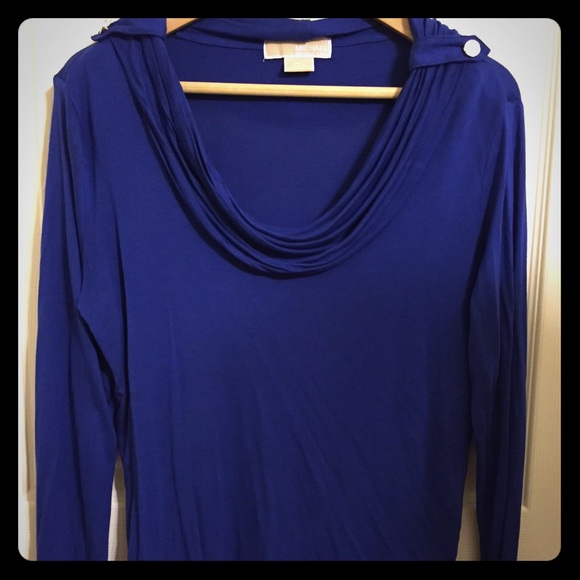Michael Kors Royal Blue Blouse