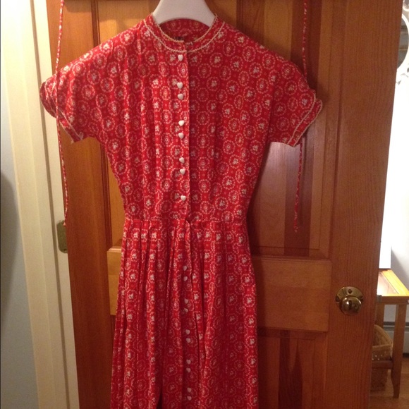 Amazing vintage heart dress