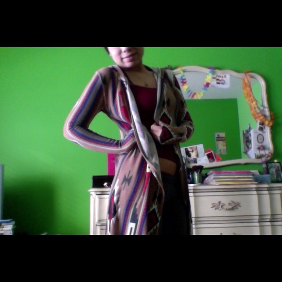 Tj maxx Sweaters - Aztec printed cardigan!