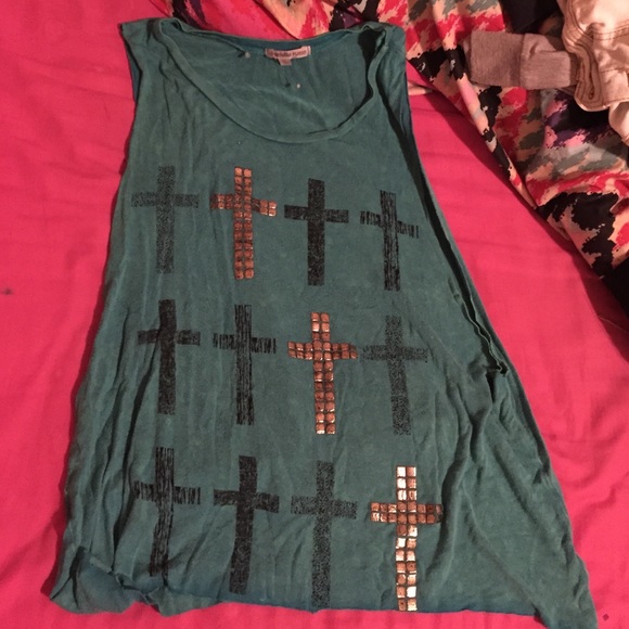 💛cross tank top💛