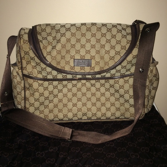 Gucci diaper bag