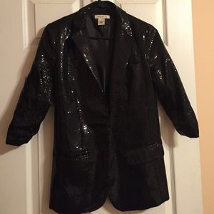 Sparkly blazer