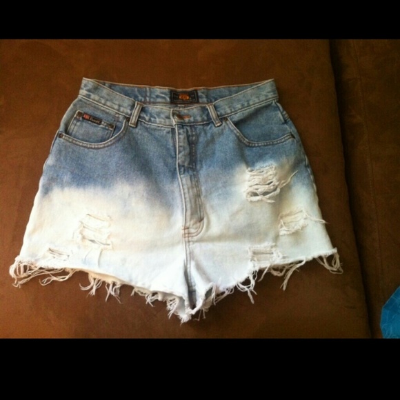 High waisted shorts