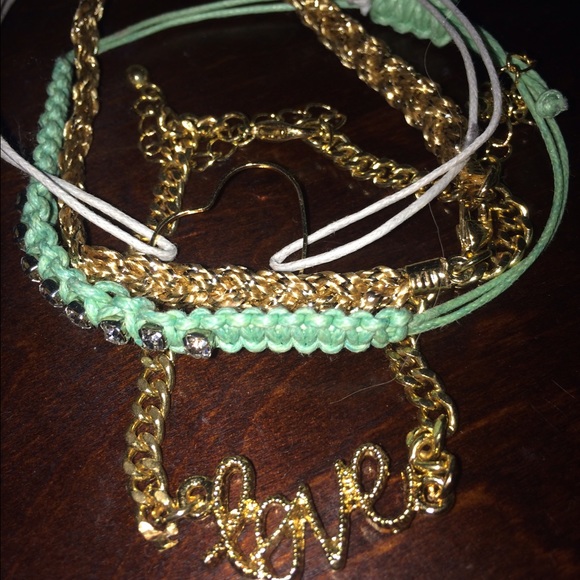 4 Aeropostale bracelets