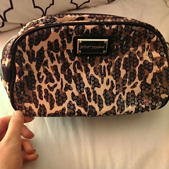 Betsey Johnson makeup bag
