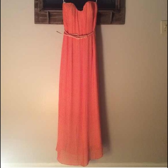French Connection, floor-length strapless dress - Picture 4 of 4