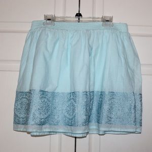 Embroidered skirt