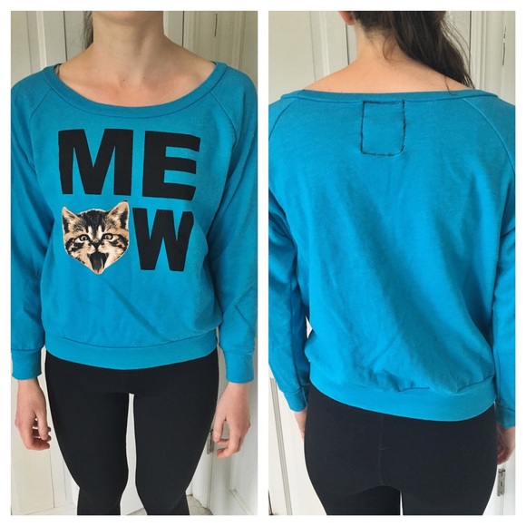 Riot Society Tops - 😻 Meow Sweatshirt