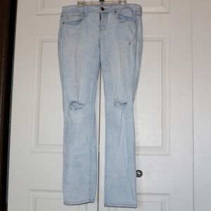 Light wash jeans!