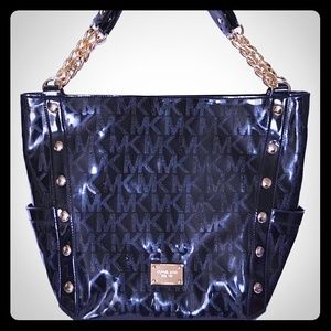 Sale⭐️Michael⭐️Kors black Mirror Metallic Bag Sale⭐️Michael⭐️Kors black Mirror Metallic Bag