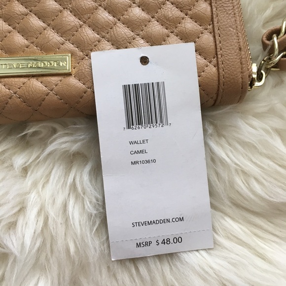 {Steve Madden} Quilted Tan Wallet - Picture 6 of 7