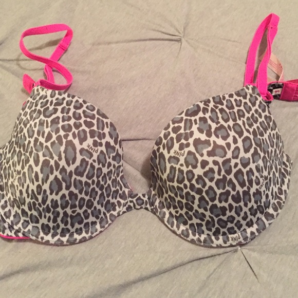 Cheeta print PINK bra