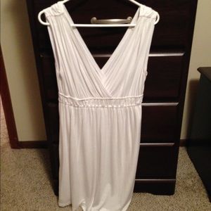 The Loft White dress