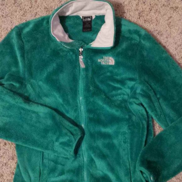 Green North Face Osito Jacket- Medium