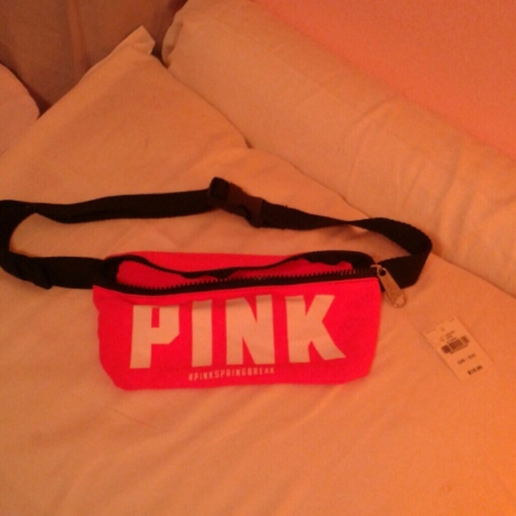 Pink fanny pack