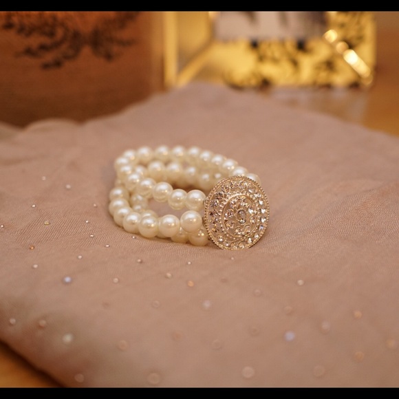 Triple Pearl Bracelet
