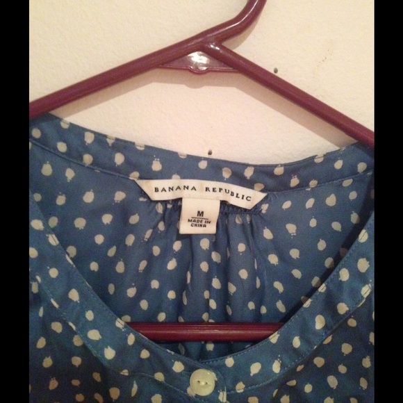 Banana Republic silk button down
