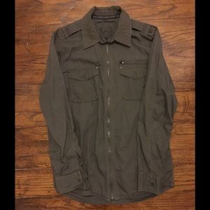 Calvin Klein Grey Zip-down