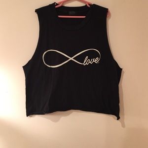 Brandy Melville Infinity Love Tank