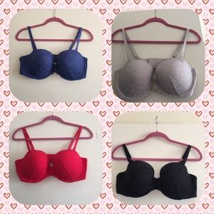 Victoria's Secret Multi-Way Bra BUNDLE!!  Size 38C