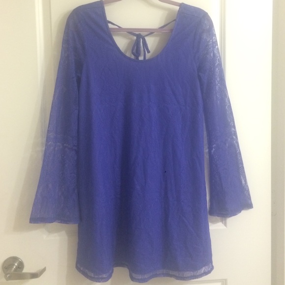 Altar'd state blue iris lace dress medium - Picture 1 of 4