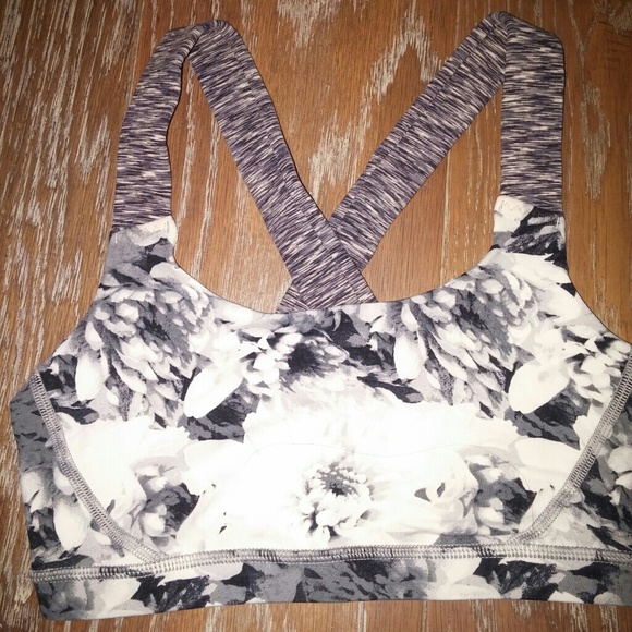 Victoria secret floral sports top