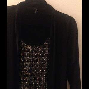 💥Last Day💥work blouse, attached cardigan