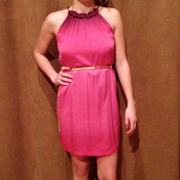 NWT Vince purple ombré silk shift dress - Picture 2 of 4