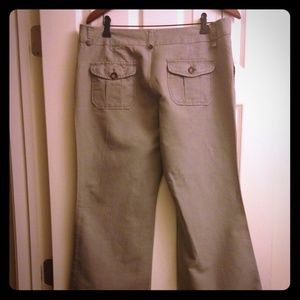 Old Navy linen/cotton wide leg pants