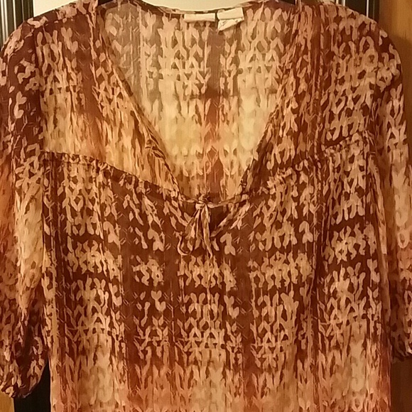 Flowy print top - Picture 2 of 4