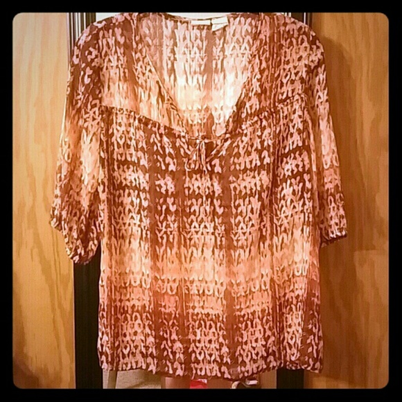 Flowy print top - Picture 3 of 4