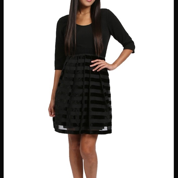 Plenty By Tracy Reese - Black Combo Frock. NWT! - Picture 1 of 4