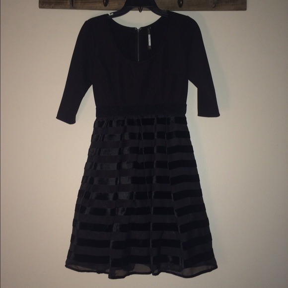 Plenty By Tracy Reese - Black Combo Frock. NWT! - Picture 2 of 4
