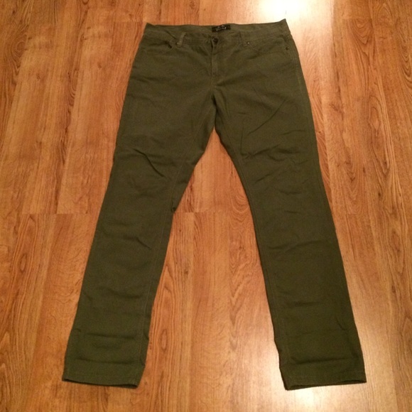 hunter green chinos