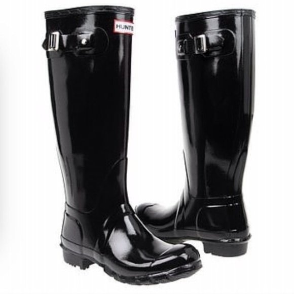 Hunter boots size 8