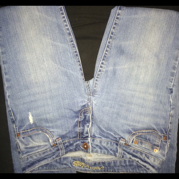 Bootcut barley worn American Eagle jeans!