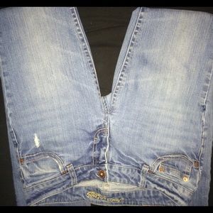 Bootcut barley worn American Eagle jeans!