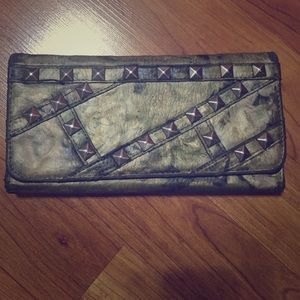 Studded wallet