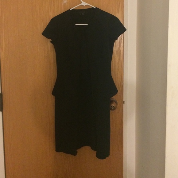 Theory black dress